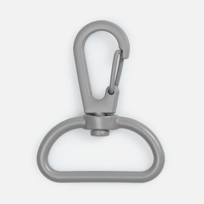 Застежка-карабин Snap Hook, L, серая