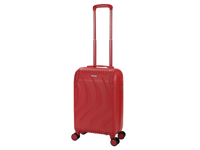 Чемодан TORBER В Отпуск, красный, ABS-пластик, 37 х 25 х 56,5 см, 36 л, 2,5 кг